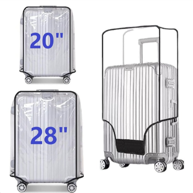 Luggage Protective Cover Transparent - Copertura antipolvere per valigia con ruote