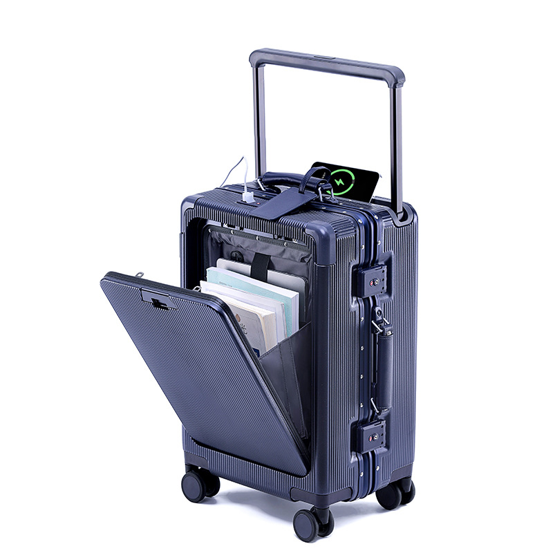 Aluminum Frame Carry On Luggage - Valigia da viaggio con telaio in