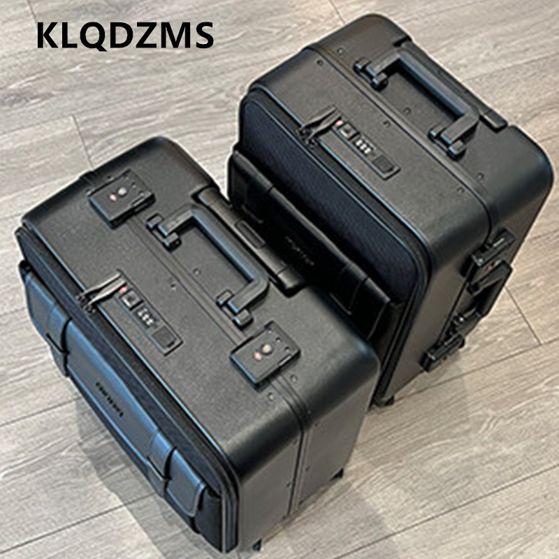 Spinner Wheel Rolling Suitcase 20 Inch - KLQDZMS Valigia in Tessuto Oxford con