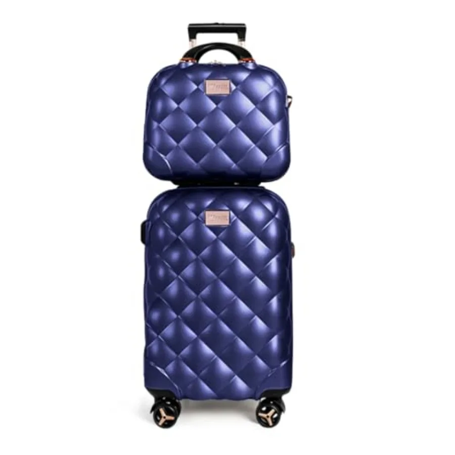 Expandable Hard Shell Luggage Set - Set da 2 valigie da viaggio,