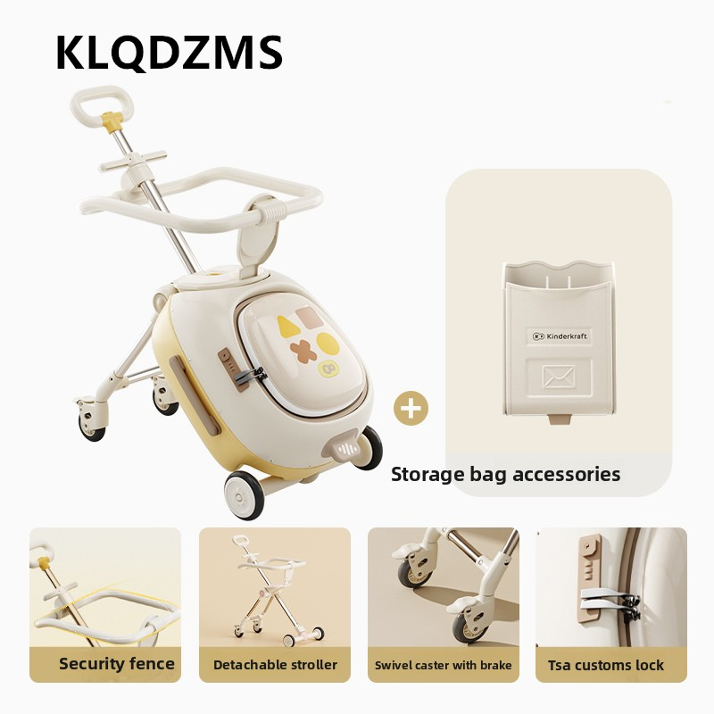 Spinner Wheel Rolling Suitcase 20 Inch - KLQDZMS ABS + PC Valigia Scatola