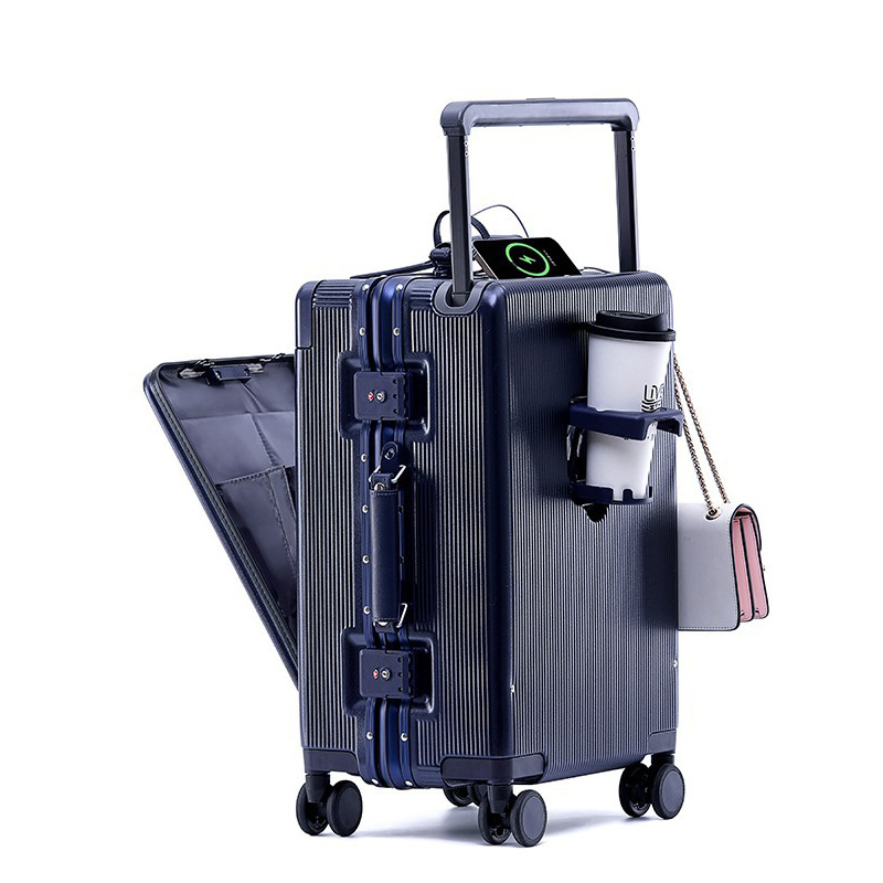 Valigia da viaggio con telaio  - Aluminum Frame Carry On Luggage recensione e prezzo