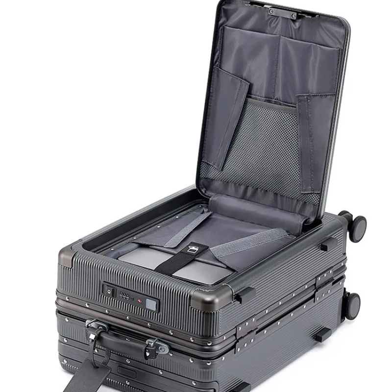 Valigia da viaggio con telaio  - Aluminum Frame Carry On Luggage recensione e prezzo