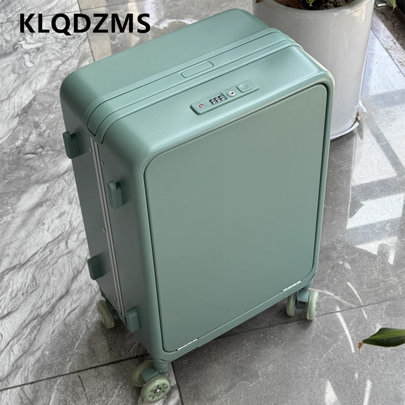 KLQDZMS Valigia da uomo Trolle - Spinner Wheel Rolling Suitcase 20 Inch recensione e prezzo