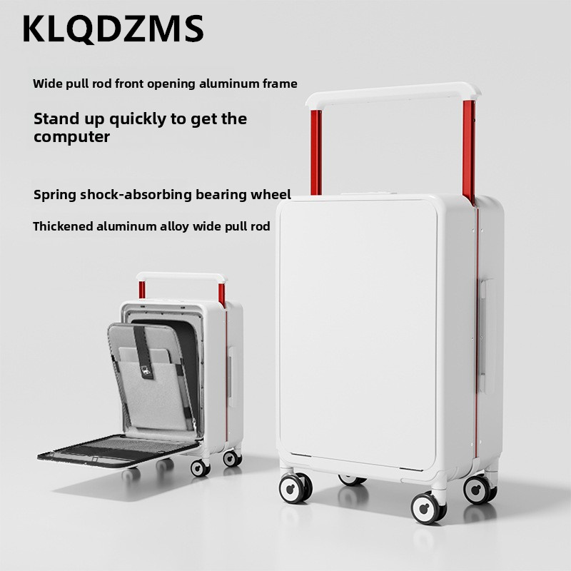 KLQDZMS Valigia da uomo Trolle - Spinner Wheel Rolling Suitcase 20 Inch recensione e prezzo