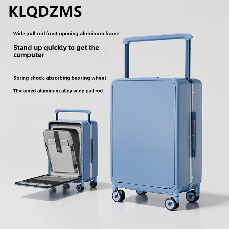 KLQDZMS Valigia da uomo Trolle - Spinner Wheel Rolling Suitcase 20 Inch recensione e prezzo
