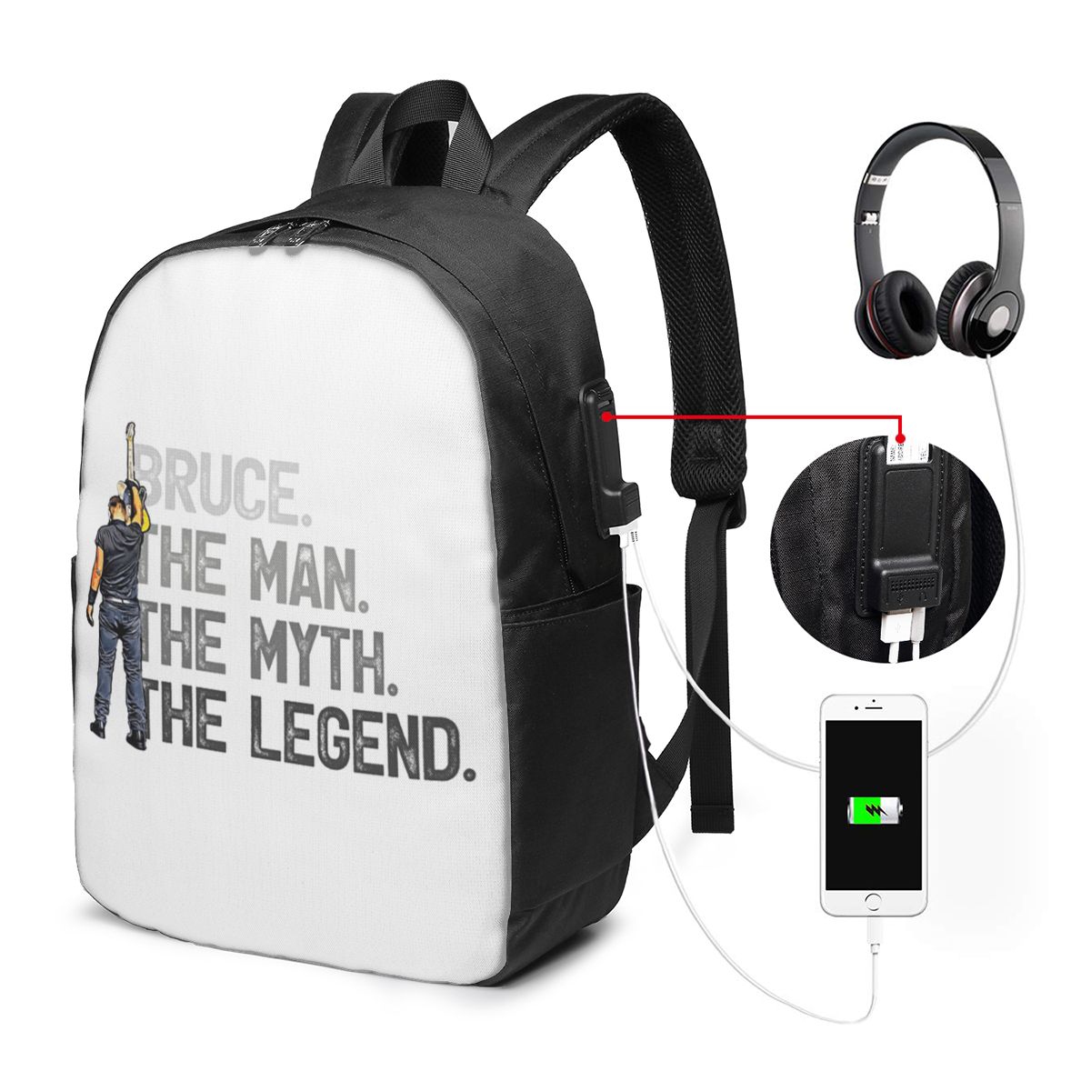 Zaino Bruce Springsteen, borsa - Backpacks recensione e prezzo