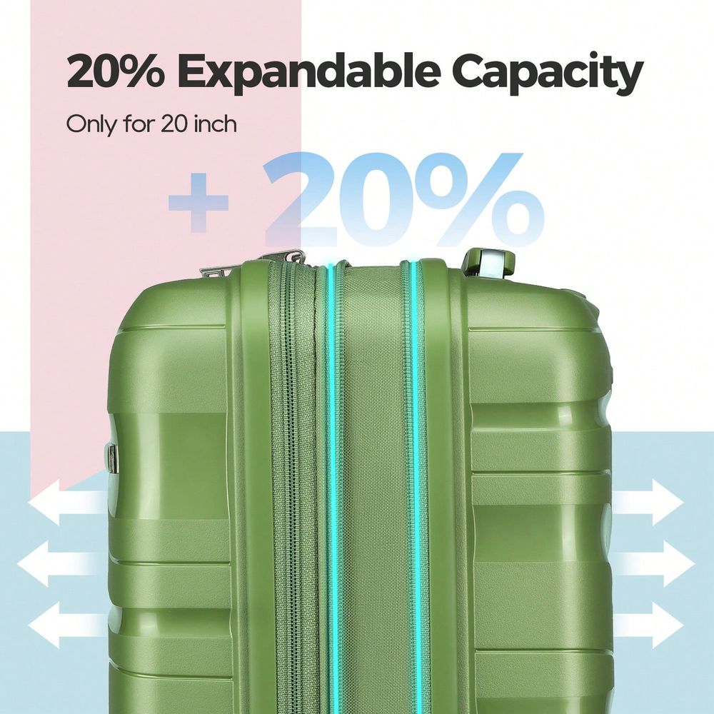 Set di 3 Valigie Rigide, Valig - Expandable Hard Shell Luggage Set recensione e prezzo