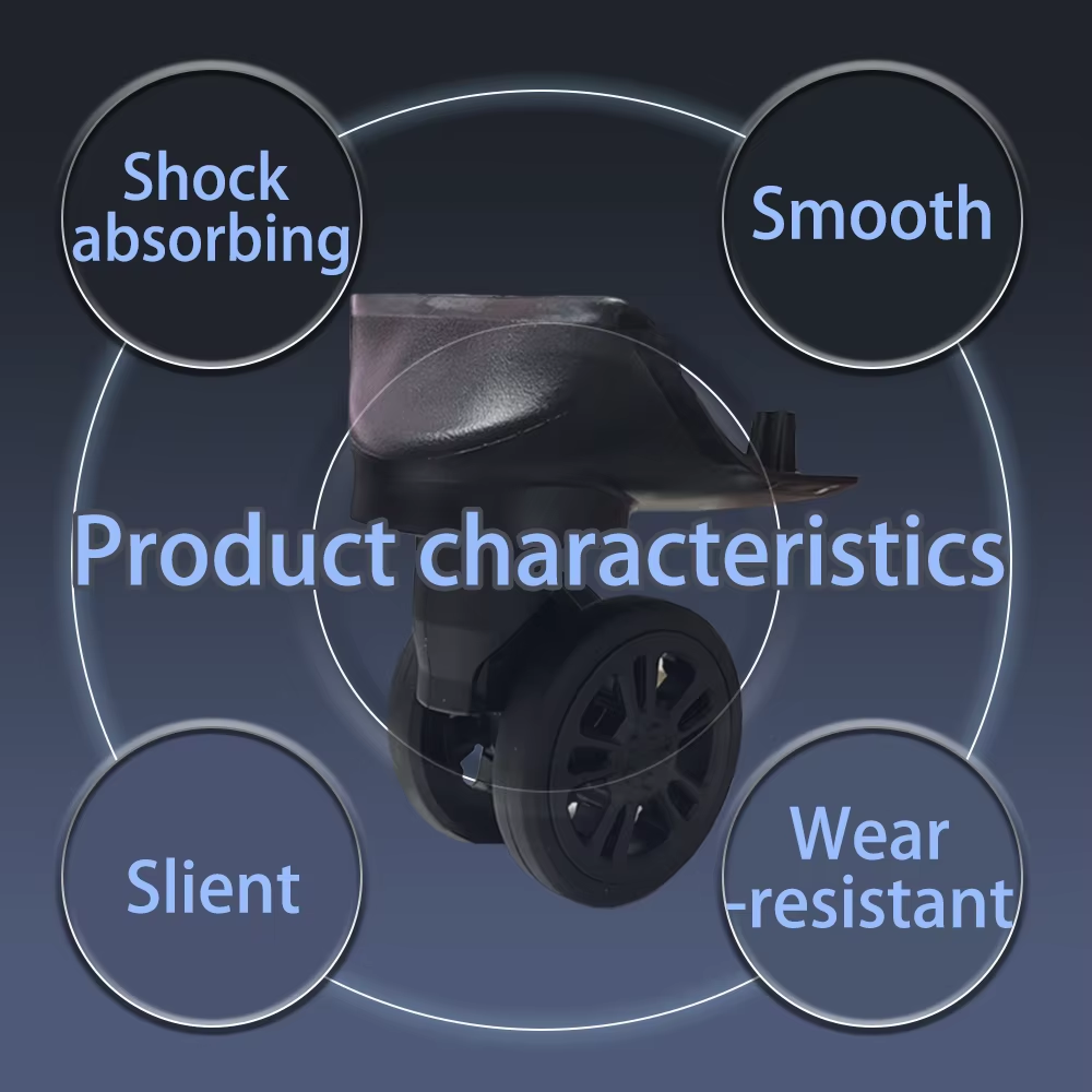 Ruote universali per valigie,  - Silent Replacement Luggage Wheels recensione e prezzo