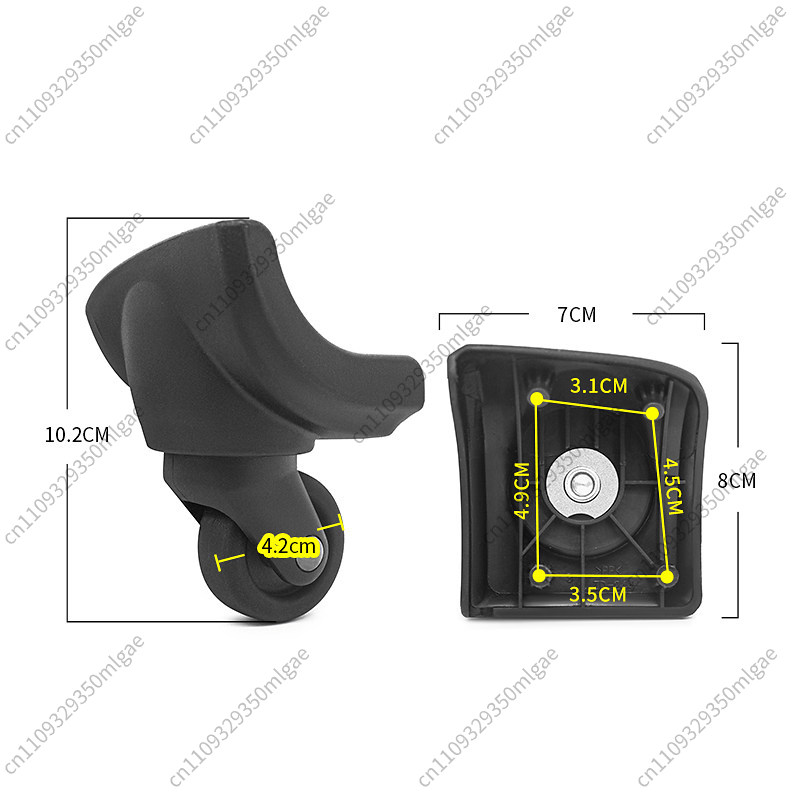 Ruota di Ricambio per Valigia  - Silent Replacement Luggage Wheels recensione e prezzo