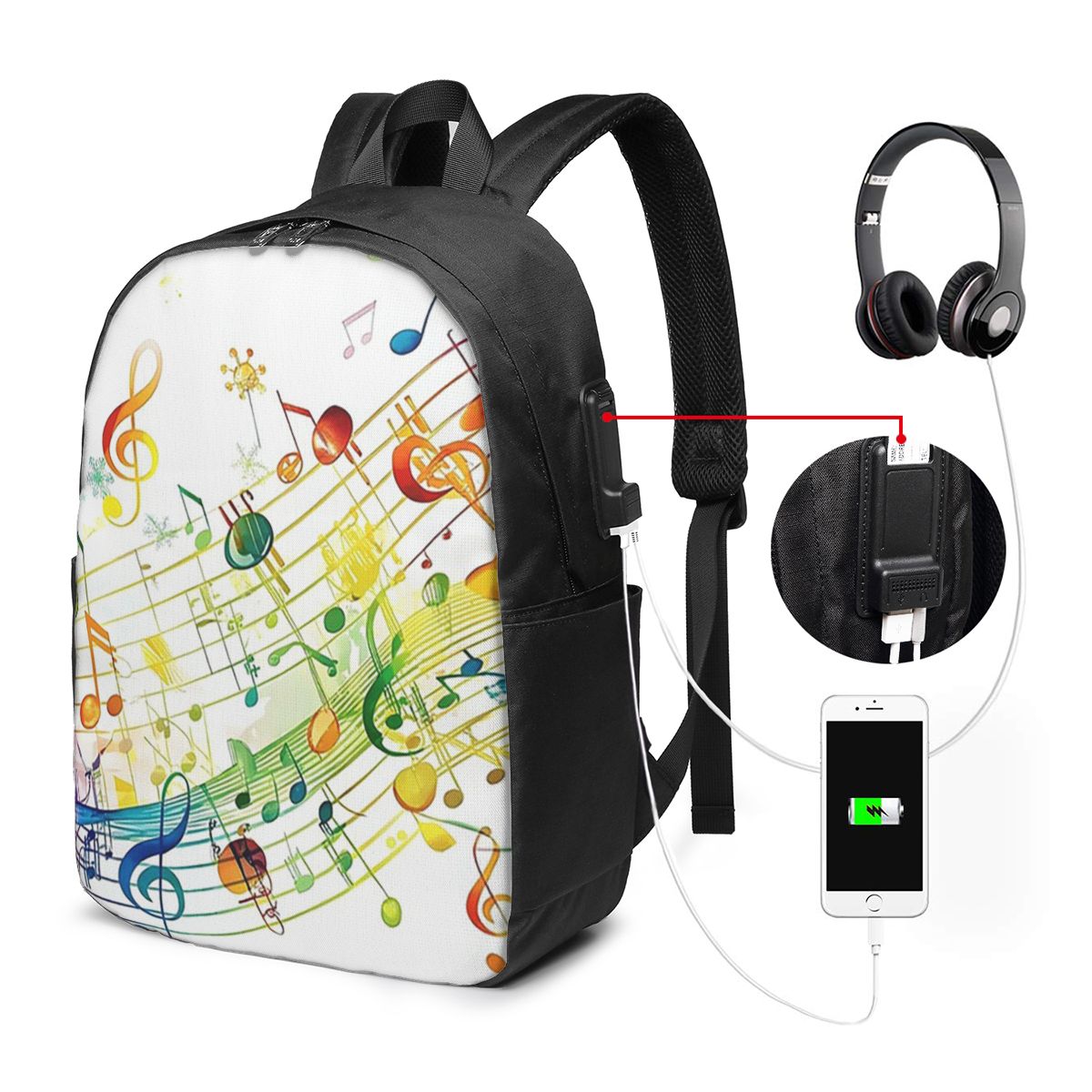 Tasti di pianoforte astratti c - Travel Bags recensione e prezzo