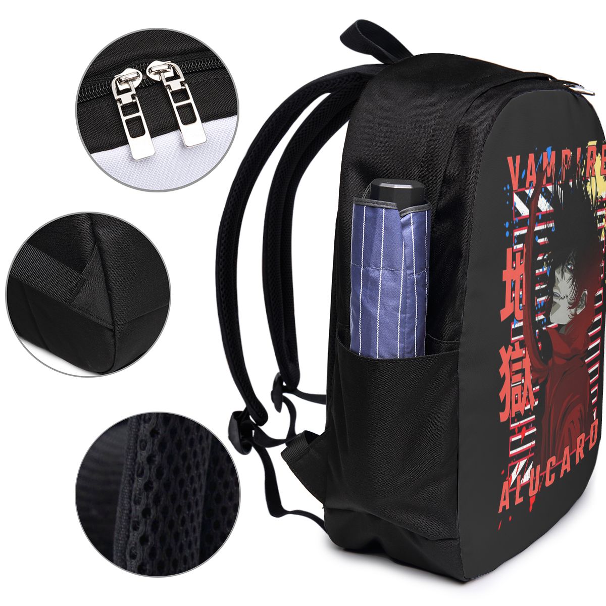 Alucard Hellsing Manga Zaino d - Travel Bags recensione e prezzo