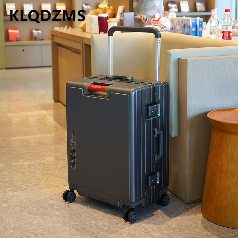 KLQDZMS Valigia con telaio in  - Aluminum Frame Carry On Luggage recensione e prezzo