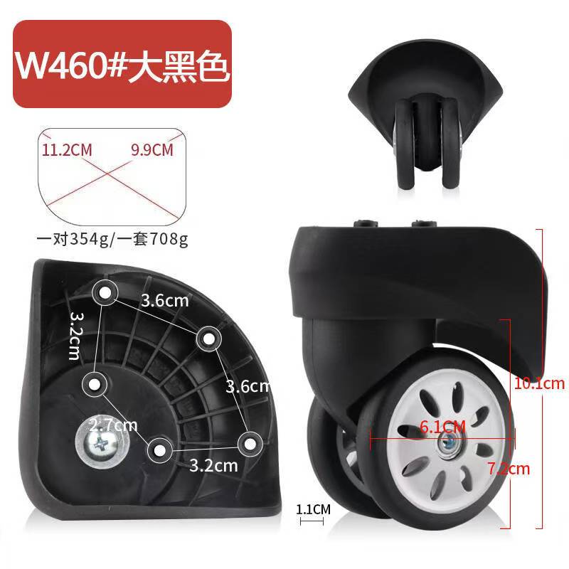 Ruote per bagagli in tessuto V - Silent Replacement Luggage Wheels recensione e prezzo