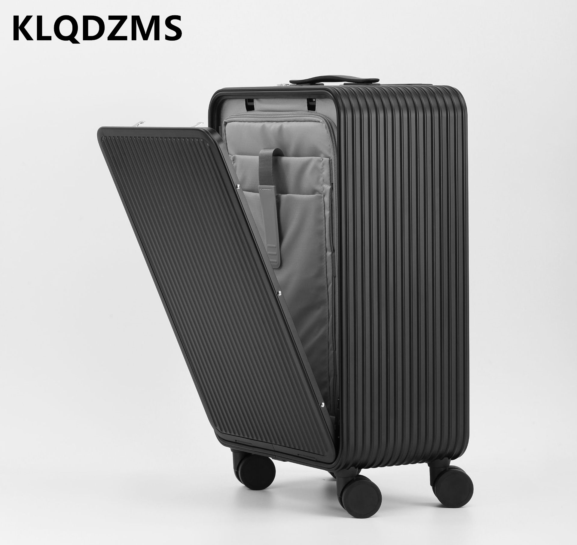 KLQDZMS Valigia per bagagli tu - Front Opening Laptop Luggage 24 Inch recensione e prezzo
