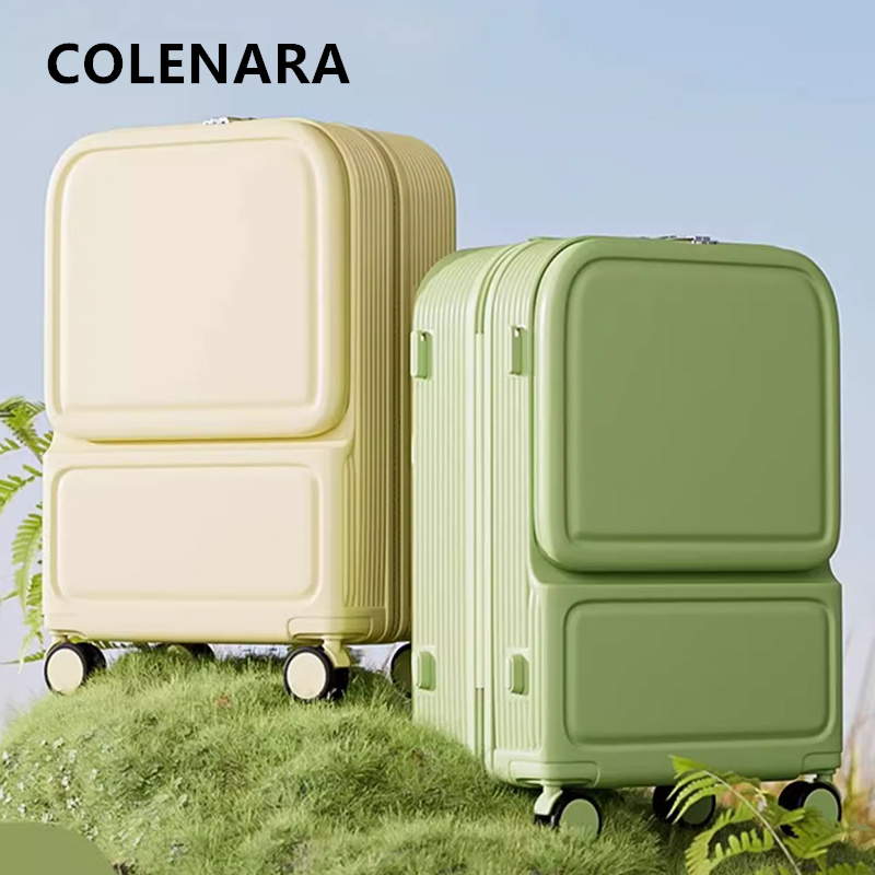 COLENARA ABS + PC Valigia Aper - Front Opening Laptop Luggage 24 Inch recensione e prezzo