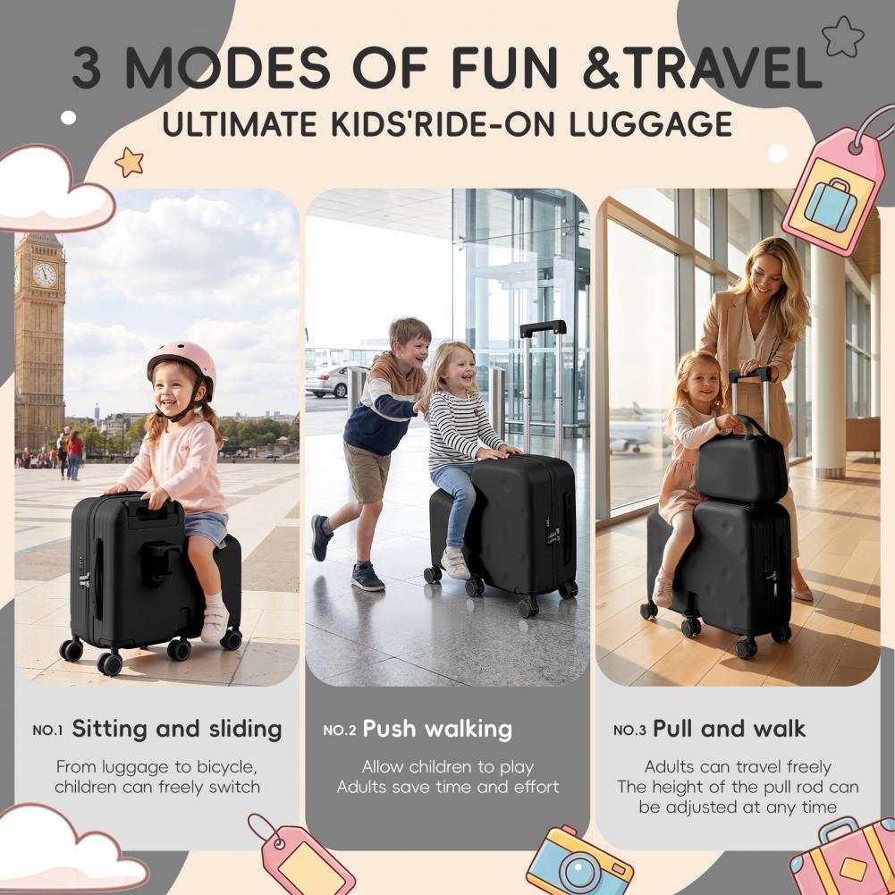 Divertente monopattino da 20 p - Kids Ride On Suitcase Scooter recensione e prezzo