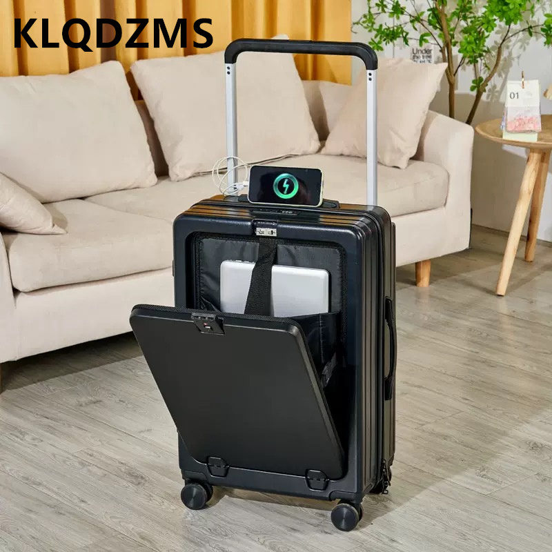 KLQDZMS Valigia di alta qualit - Front Opening Laptop Luggage 24 Inch recensione e prezzo