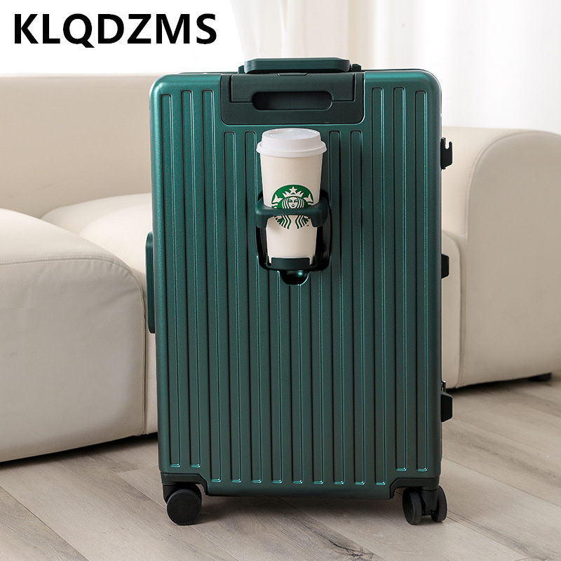 Valigia da Viaggio KLQDZMS con - Front Opening Laptop Luggage 24 Inch recensione e prezzo